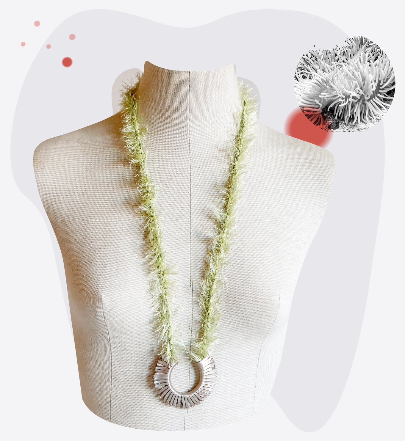 anemone necklace