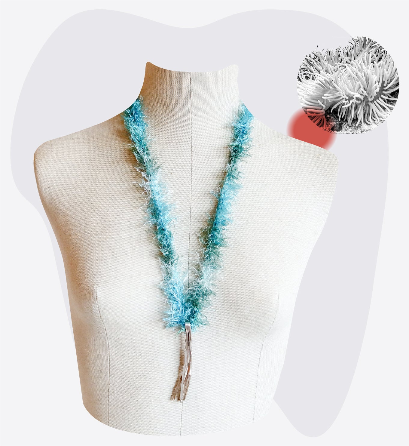 anemone necklace