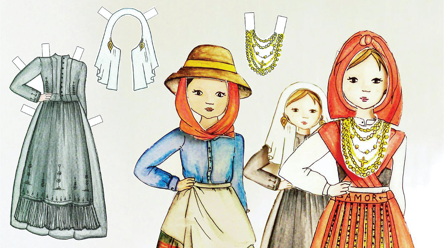 Paper Doll Workshop: Jewellery and Traditional Costumes - February 21st