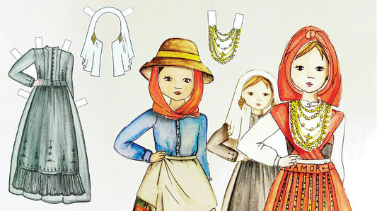 Paper Doll Workshop: Jewellery and Traditional Costumes - February 21st